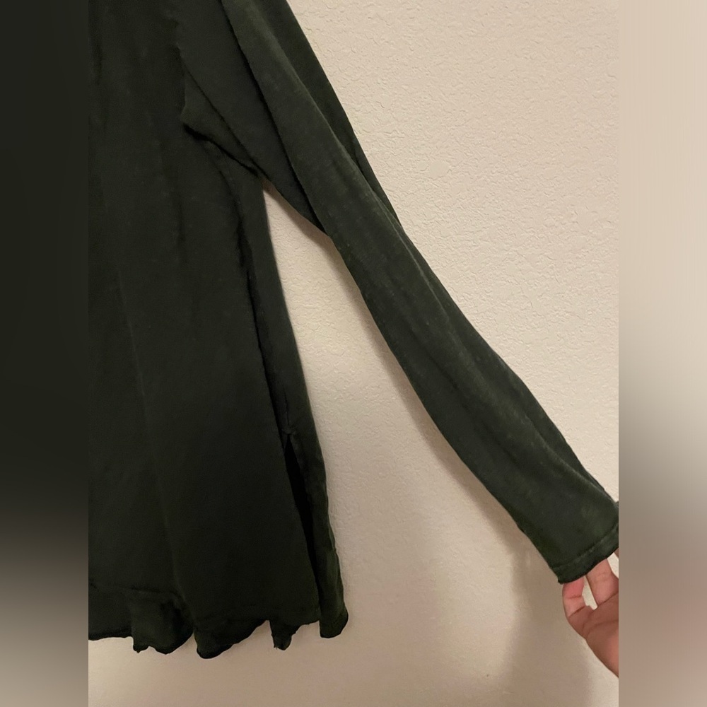 Chic Black Long Sleeve Women's Top size L - Picture 8 of 10